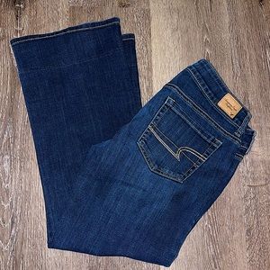 Extra Short American Eagle Jeans (Hemmed)